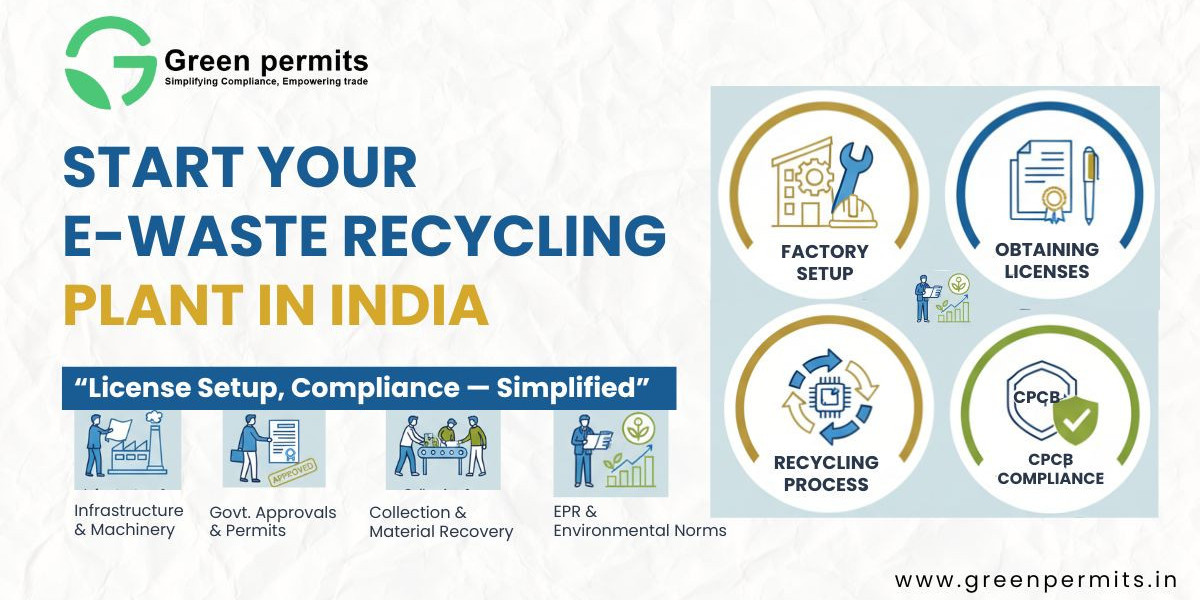 How to Start an E-Waste Recycling Plant in India – Turning Waste into Opportunity